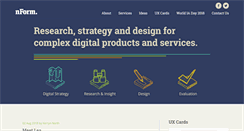 Desktop Screenshot of nform.com
